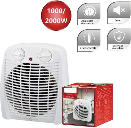 Hoomei Fan Heater Room Floor 2000W