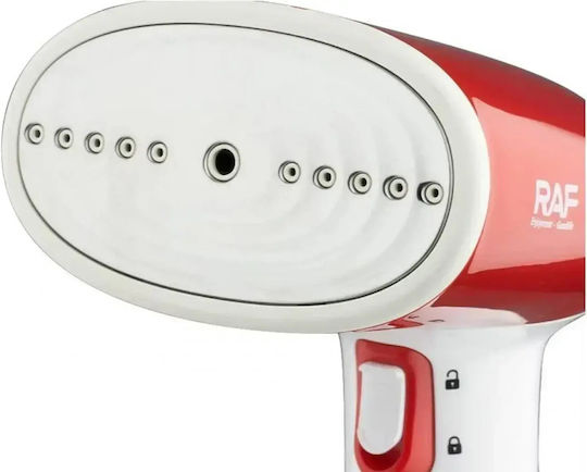 Raf R.1239 Aparat de călcat cu abur pentru haine de Mână 1500W cu rezervor 300ml Roșu