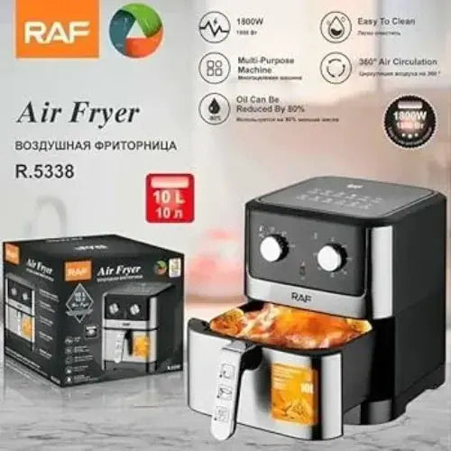 Raf R5338 Heißluftfritteuse 10Es Schwarz