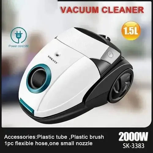 Sokany SK-3383 Aspirator 2000W cu bol 1.5lt Albă