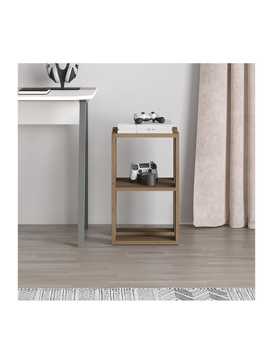 Κομοδίνο Lonie Ξύλινο Καφέ 34x30x55cm GP037-0026,7