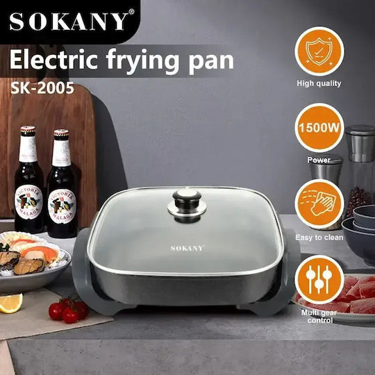 Sokany Teppanyaki Pan 1500W