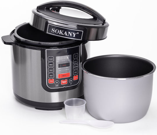 Sokany Multi-Function Cooker 7lt 1000W Silver