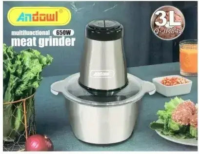 Andowl Πολυκόπτης Multi 650W με Δοχείο 3lt Inox