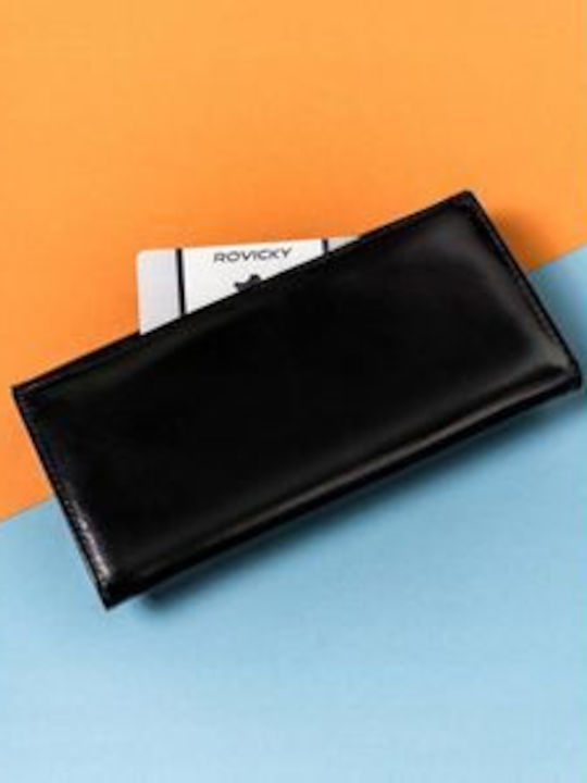 Голяма Дамско Портмоне с RFID Черен