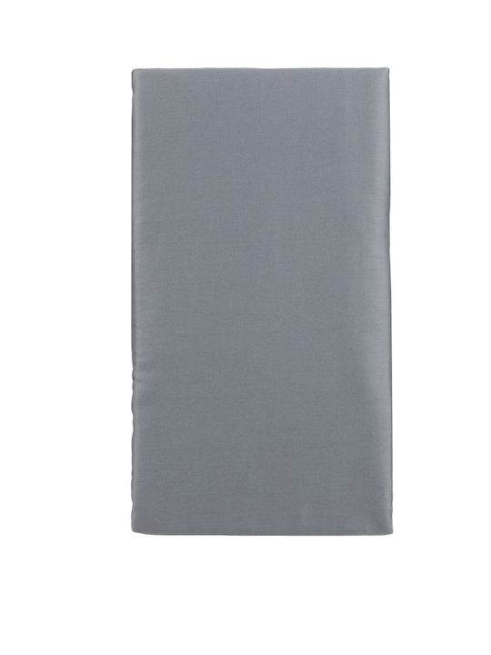 Domoletti Domoletti Dekorativer Kissenbezug aus 100% Baumwolle Grau 70x70cm