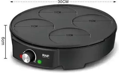 Raf Συσκευή για Pancakes 1200W