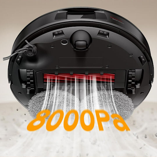 Roborock QR 598 Aspirator Robot cu Cartografiere Laser și Putere de Aspirație 8000Pa Neagră