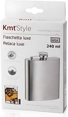 Kmtstyle Metall Edelstahlflasche 240ml