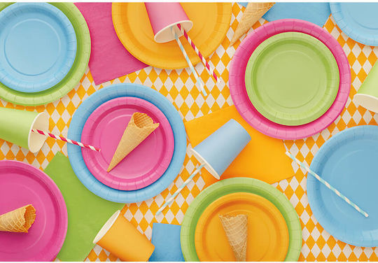 PartyDeco Plate for Party 6 Pieces