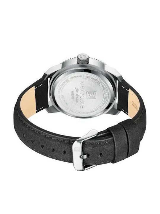 Naviforce Ceas Baterie Cu Curea Din Piele
