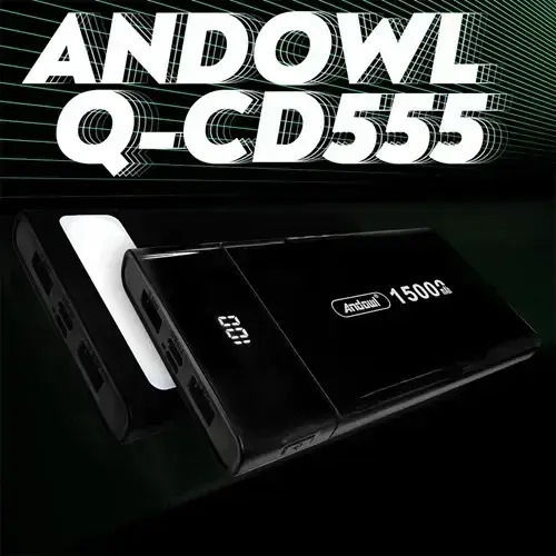 Andowl Q-CD555 Power Bank 15000mAh 5W Black