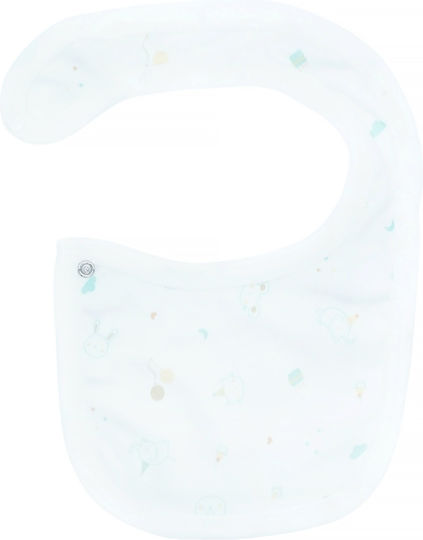 Moi Noi Bib from 100% Cotton Turquoise