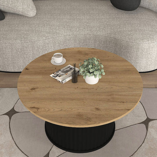 Централно Кафе Масичка Bohema Черно - Sepet Oak Централно Кафе Масичка Bohema Черно - Sepet Oak