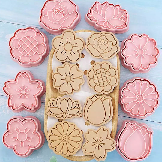 Καλούπι Cookies Λουλούδια