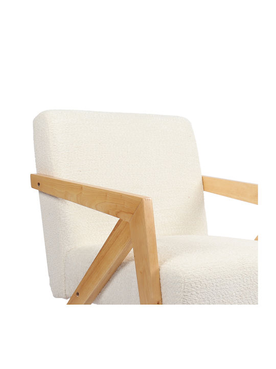 Garifa Sessel White 79x75x75cm