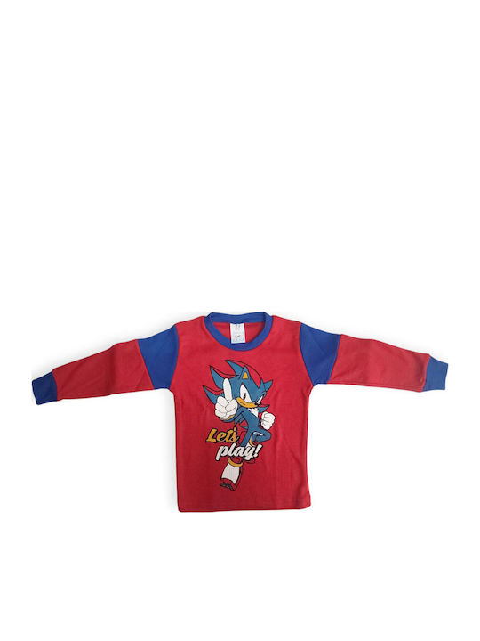 Natura Kids' Pajamas Red, Blue