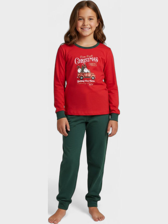 Nina Club Kids' Pajamas Winter Red
