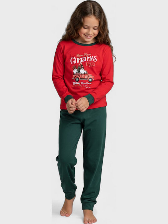 Nina Club Kids' Pajamas Winter Red