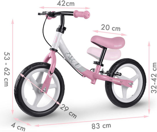 Ricokids Παιδικό Ποδήλατο Ισορροπίας Γκρι