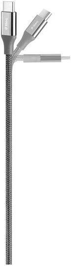 TTEC USB 2.0 Kabel USB-C männlich - USB-C 65W Gray 0.3m