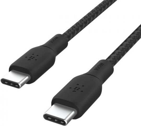Belkin Boost↑charge Pro Cablu Braided USB-C Masculin - USB-C 240W PD Negru 3m CAB025HQ3MBK