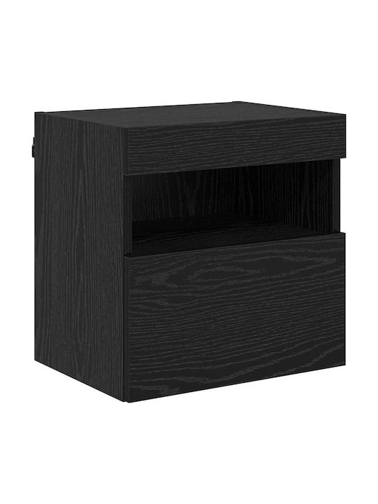 Животно помещение ТВ единица Black Beech с Осветление Д40xШ30xВ40бр