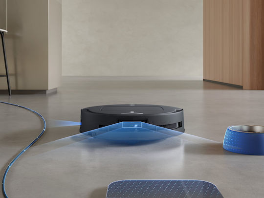 Ecovacs DEEBOT T80 Omni Robot Vacuum Cleaner with Laser Mapping & 18000Pa Suction Power Black