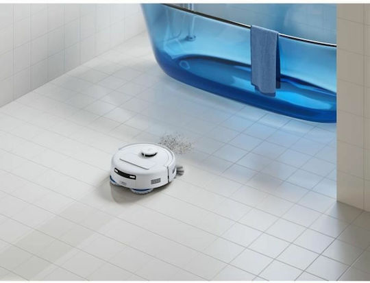 Ecovacs Deebot Mini Robot Vacuum Cleaner with Laser Mapping and 9000Pa Suction Power White