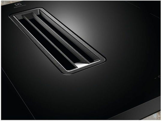 Electrolux Induktionskochfeld Autonom mit Dunstabzugshaube 78x52εκ.