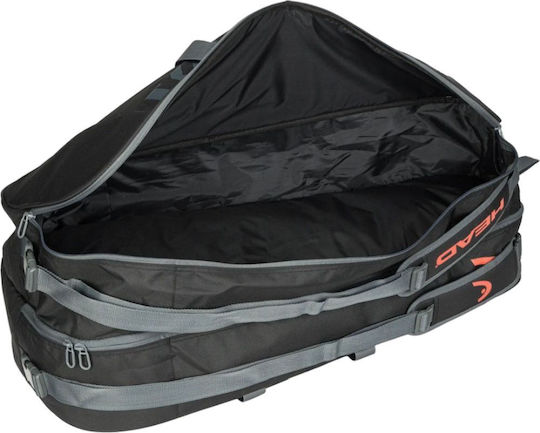 Head Base 6 Racket Tennis Bag Black