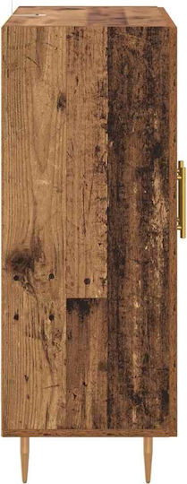 Sideboard made of Wood & Metal Old Wood 69.5x34x90cm