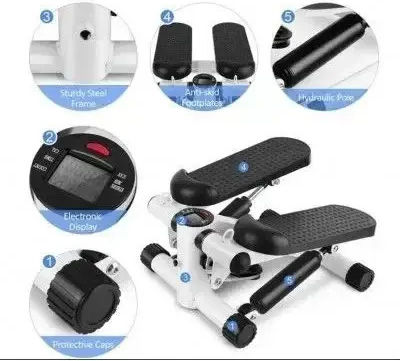 Mini Stepper με Λάστιχα Εκγύμνασης