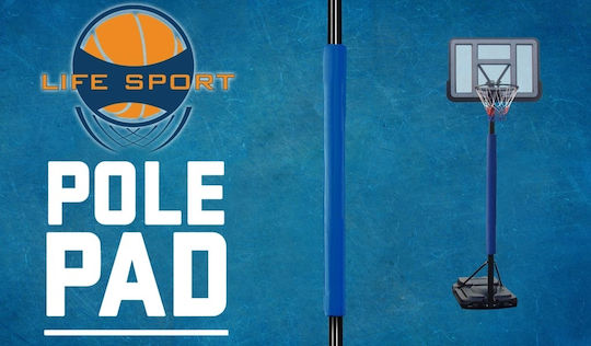 Life Sport Подложка За Полюс За Баскетбол Синя