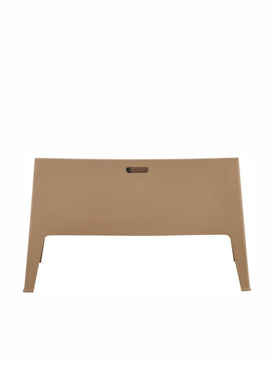 Sleek Canapea cu două locuri Exterior din Polipropilenă 118x48x73cm