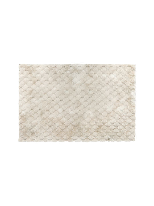 A-s Adriel Αντιολισθητικό Γούνινο 60x90cm Εκρού