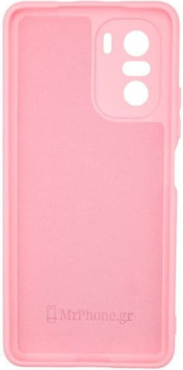 Xiaomi Mi 11i K40 K40 Pro Poco F3 Silky Soft Touch Silicone Pink Camera Protection Case