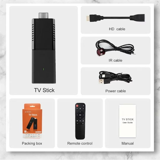 Andowl Smart TV Stick 4K UHD mit Wi-Fi / HDMI