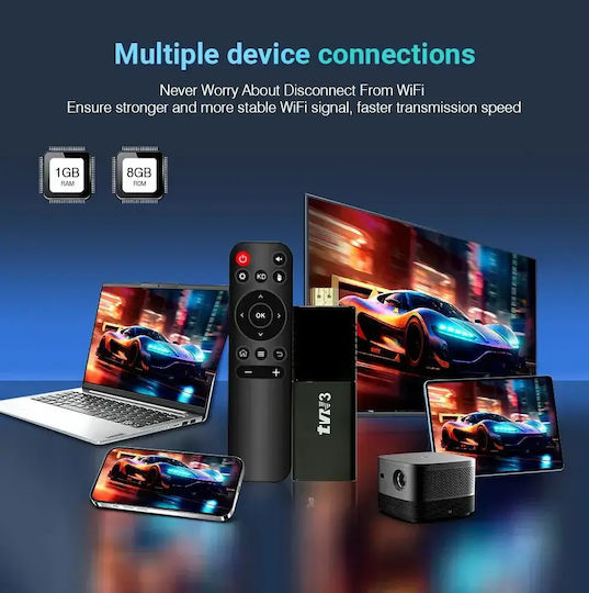 Andowl Smart TV Stick 4K UHD mit Wi-Fi / HDMI