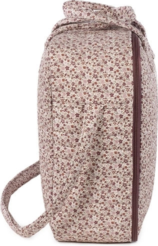 Walking Mum Maternity Bag Shoulder/Handbag Cherry Flowers Burgundy 44x36x16cm