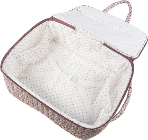 Walking Mum Maternity Bag Shoulder/Handbag Cherry Flowers Burgundy 44x36x16cm