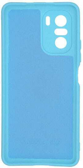 Xiaomi Mi 11i K40 K40 Pro Poco F3 Silky Soft Touch Silicone Turquoise Camera Protection Cover