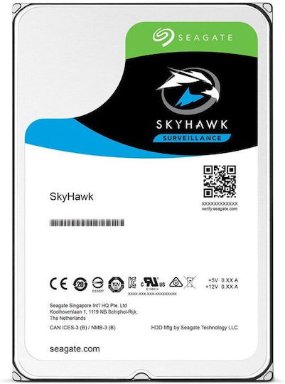 Seagate Skyhawk +Rescue 4TB HDD Hard Drive 3.5" SATA III with 256MB Cache for Recorder ST4000VX016