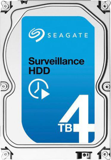 Seagate Skyhawk +Rescue 4TB HDD Hard Drive 3.5" SATA III with 256MB Cache for Recorder ST4000VX016