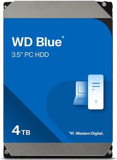 Western Digital Blue 4TB HDD Hard Disk 3.5