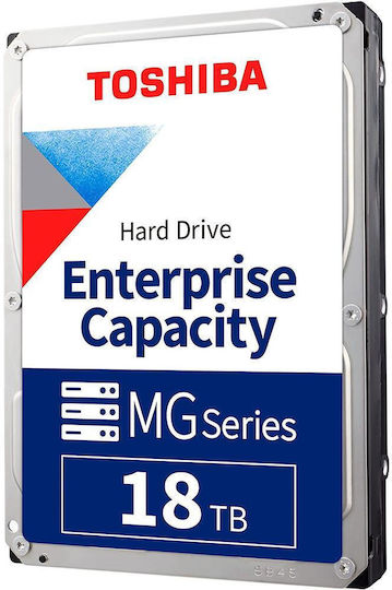 Toshiba MG09ACA 18TB HDD Hard Drive 3.5" SATA III 7200rpm with 512MB Cache for NAS MG09ACA18TE