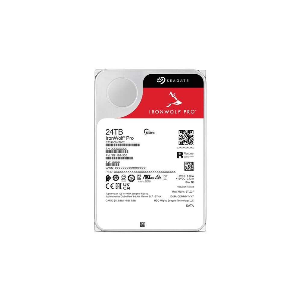 Seagate IronWolf Pro 24TB HDD Hard Disk 3.5