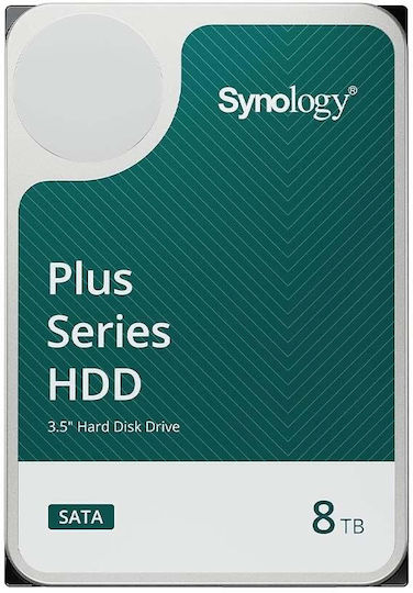 Synology Plus 8TB HDD Hard Drive 3.5" SATA III 7200rpm for NAS HAT3310-8T