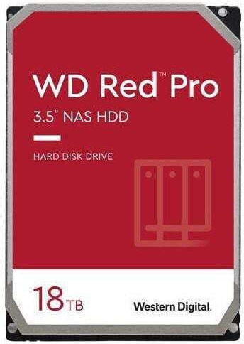 Western Digital Red Pro 18TB HDD Σκληρός Δίσκος 3.5" SATA III 7200rpm με 512MB Cache για NAS / Server WD181KFGX