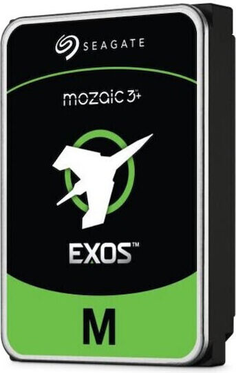 Seagate Exos M 30TB HDD Σκληρός Δίσκος 3.5" SATA III 7200rpm με 512MB Cache για Server ST30000NM004K